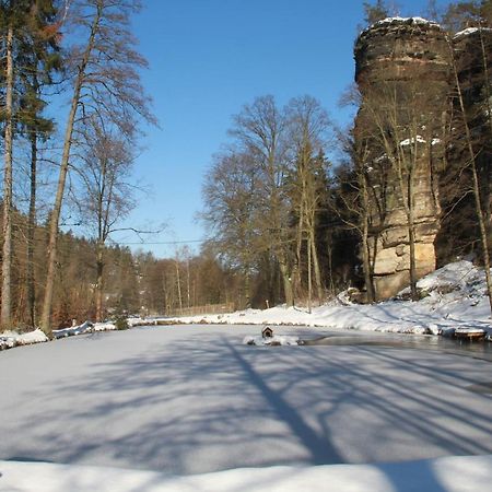 Ferienwohnungen Felsenkeller Bielatal Rosenthal-Bielatal Exterior foto